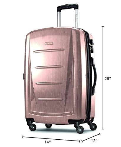 Samsonite Winfield 2 2-Piece Set (Carry-on/Large) Hardside Expandable Luggage with Spinner Wheels (Artic Pink, 2-Piece Set (20/28)) - color: Artic Pink, size: 2-Piece Set (Carry-on/Large)