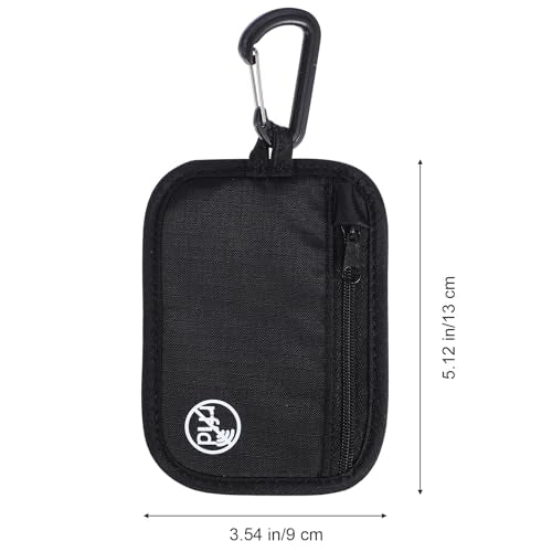 RFID Blocking Clip Stash Pouch Minimalist Travel Wallet for Cards Cash