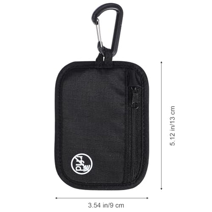 RFID Blocking Clip Stash Pouch Minimalist Travel Wallet for Cards Cash