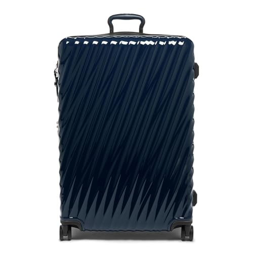 TUMI 19 Degree Large Expandable Checked Luggage, Navy - color: Navy