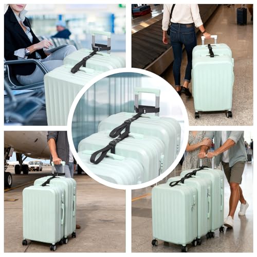 Vigorport Luggage Connector Straps for Suitcase, Add A Bag Suitcase Belt - size: Medium-Cam Buckle