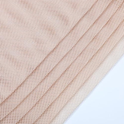 Frienda 6 Pack Mesh Drawstring Bags 11x15 Inch for Toys - color: Beige Color