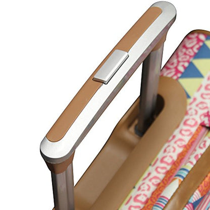 Lily Bloom Midsize 24" Expandable Design Pattern Luggage With Spinner Wheels (24in, On the Prowl) - color: On the Prowl