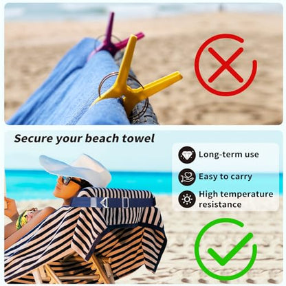 TOOVREN 2-in-1 Luggage Straps Add a Bag Bungees Travel Belt for Luggage Strap for Backpack Attachment Over Handle Carry On Bag Adjustable Elastic Suitcases Belt Travel Accessories Blue - color: Blue