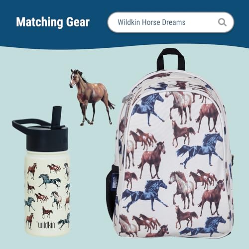 Wildkin Overnighter Duffel Bag for Kids, Horse Dreams - color: Horse Dreams