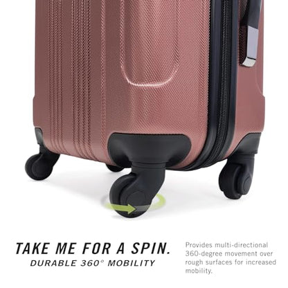 Kenneth Cole Reaction Out of Bounds 20 인치 4개 바퀴 수직 스탠드형), 5705042RG - color: 로즈 골드., size: 20인치 기내용