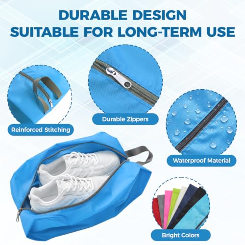 16 Pcs Shoe Bags for Travel & Packing for Women & Men