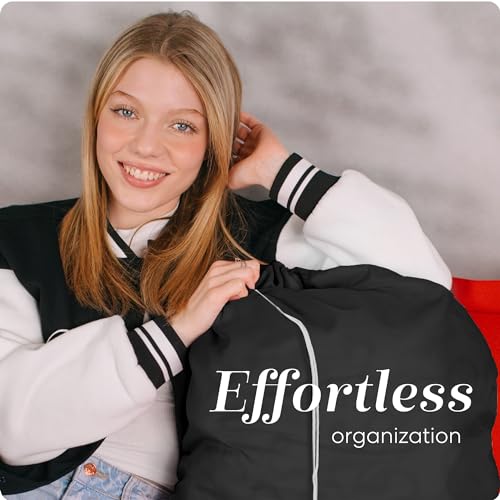 Handy Laundry Bags Nylon Extra Large - Heavy Duty - 2-Pack, Black - color: Black