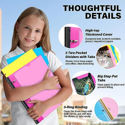 WOT I Telescoping Project Organizer 2-Pack, Pink - color: Pink, size: 2 Pack