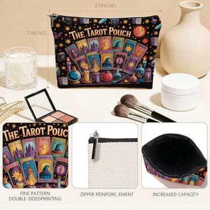 Tarot Card Gifts Makeup Bag Witch Stuff Witchcraft Magical Cosmetic Bags - color: Multicolor 016