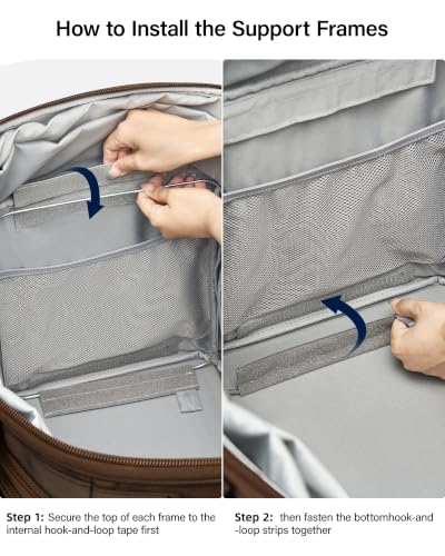 MILADA Expandable Luggage Bags for Travel Large Suitcases with Wheels - color: Coffee