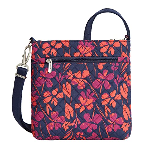 Travelon Anti-Theft Classic Mini Shoulder Bag - color: Painted Floral