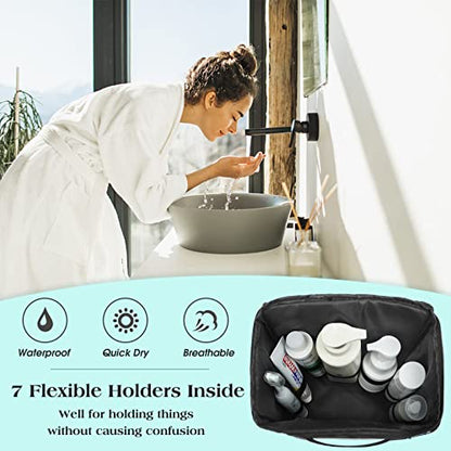 Attmu Mesh Shower Caddy Portable Dorm Room Essentials, Toiletry Tote Bag - color: Gray