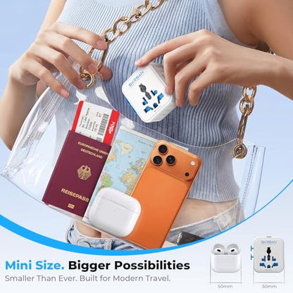 Aura Mini Global Plug 2 Pack, Pocket-Sized (Arctic White) - color: Arctic White