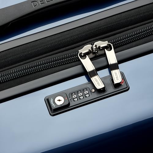 DELSEY PARIS Cruise 3.0, 28 Inch Checked-Large Luggage, Deep Sea Navy - color: Deep Sea Navy, size: Checked-large