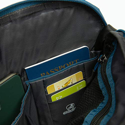 Travelon Anti-Theft Active Small Crossbody - color: Teal