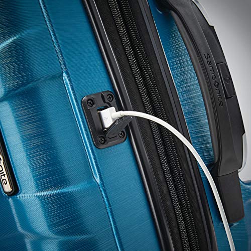 Samsonite Centric 2 Hardside Expandable Luggage with Spinner Wheels, 2-Piece Set (20/28),Caribbean Blue - color: Caribbean Blue, size: 2-Piece Set (Carry-on/Large)