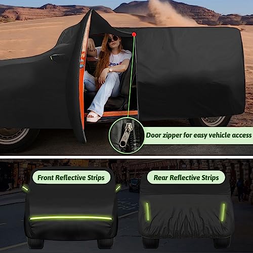 6 Layers Custom Waterproof Car Cover for 2006-2010 Hummer H3 SUV - size: H3 SUV Cover
