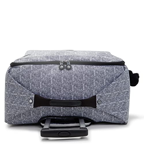 Kipling Women’s Darcey Small 22-Inch Softside Carry-On Rolling Luggage, Nylon, 360 Degree Spinning Wheels - color: Simply Chevron