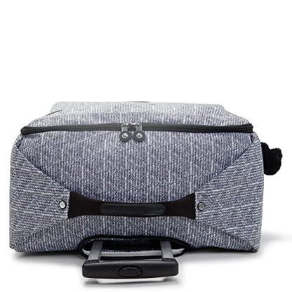 Kipling Women’s Darcey Small 22-Inch Softside Carry-On Rolling Luggage, Nylon, 360 Degree Spinning Wheels - color: Simply Chevron