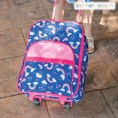 Stephen Joseph Kids' Rolling Carry-On Luggage, Flower - color: New Flower