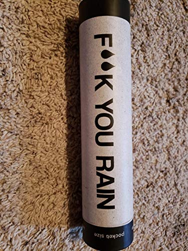 Compact Umbrella,Golf Umbrella,Windproof Travel Umbrella,Black Umbrella,Middle Finger Umbrella,Compact Folding Reverse Umbrella with Case For Gifts