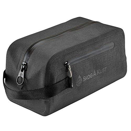 DoppSåk Waterproof & Leak-Proof Travel Toiletry Bag | Large, Black - color: Black, size: Large