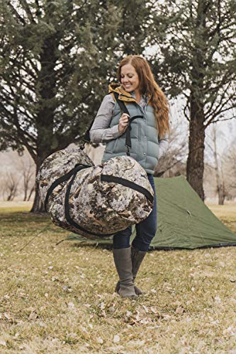 131L Expedition Camo Duffle Bag, Heavy Duty Weatherproof Ripstop Travel Bag - color: Desert Shadow, size: 16" x 40" (131 Liters)
