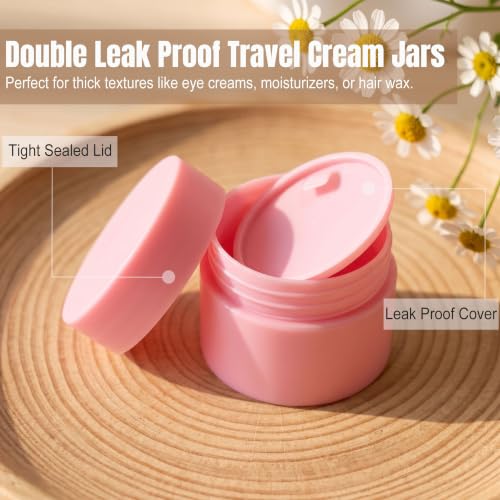 20 Pack Travel Bottles for Toiletries with Pill Case - color: Multi Color a