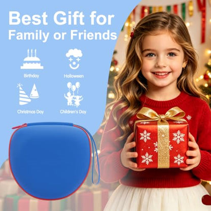 Kids Headphones Case for Folding Headphone, Blue (Case Only) - color: Blue