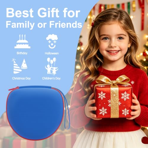Kids Headphones Case for Folding Headphone, Khaki (Case Only) - color: Khaki