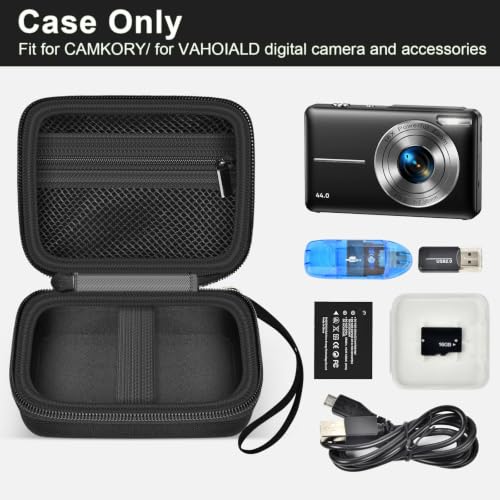 ALKOO Digital Camera Case for CAMKORY, Camera Pouch for KODAK Pixpro -Black - color: Black