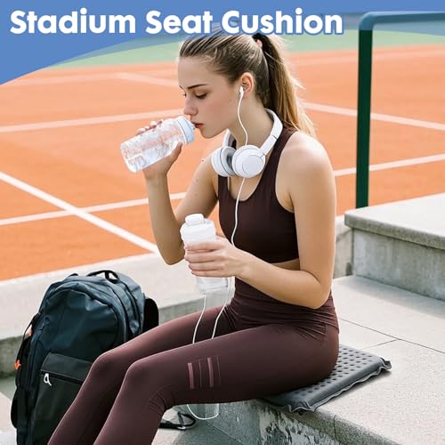 Airplane Travel Seat Cushion. 2, Grey - color: Grey