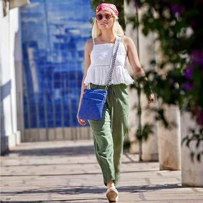 Travelon Anti-Theft Boho Slim Crossbody - color: Paprika