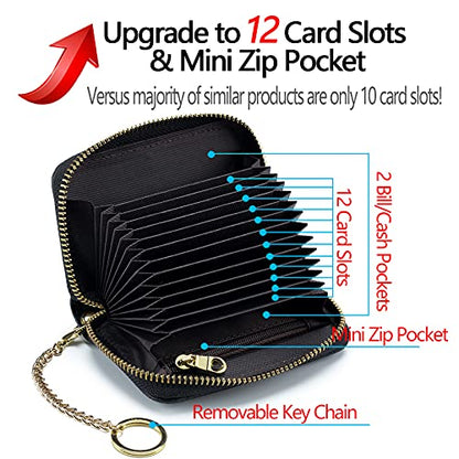 imeetu Rfid Credit Card Holder, Businese Card Case, Wallet for Women Men - color: Pro - Grey