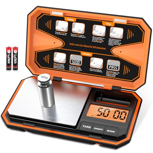 Digital Pocket Scale, High-Precision 500g x 0.01g Gram Scale - size: 500g/0.01g