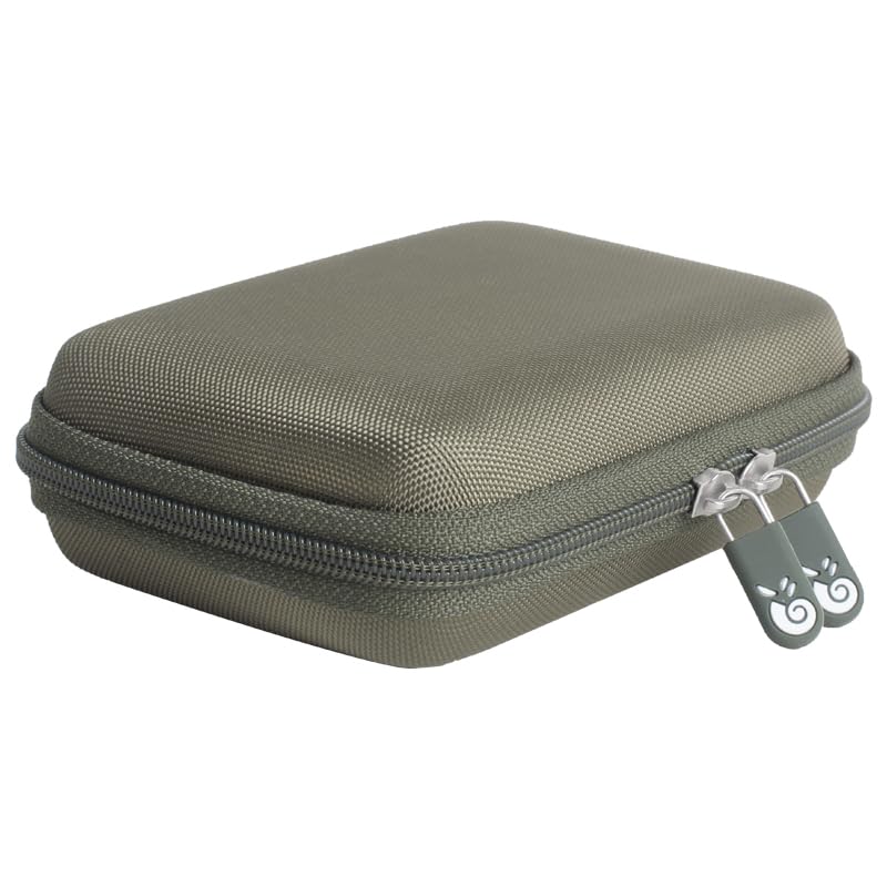 Hermitshell Hard Travel Case for INIU Portable Charger Smaller & Lighter 45W Fast Charging 10000mAh PD Power Bank Battery Pack (Only Case) (Green) - color: Green