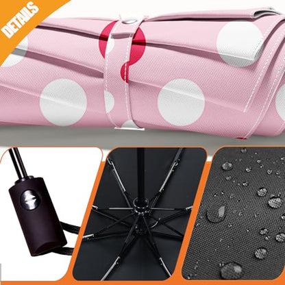 Folding Umbrella, Automatic Small Compact, Sun & Rain - color: MT54