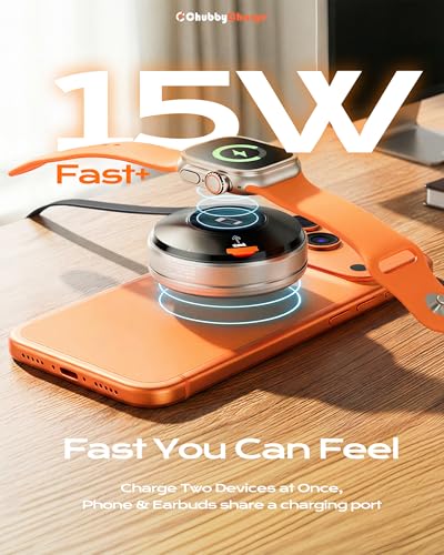 3 in 1 Wireless Charger for iPhone, Watch & AirPods, Sliver