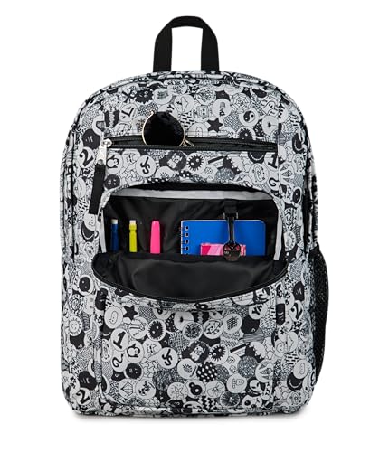 JanSport 34L Big Backpack - 15 Inch Laptop Sleeve, Doodle Dots - color: Doodle Dots