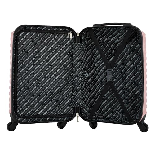 French Connection 22" Quinn Carry-On Luggage, Rose Elegance - color: Rose Elegance