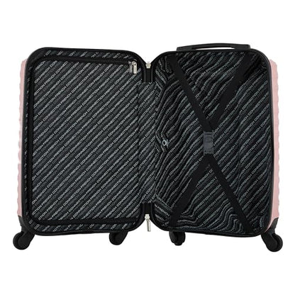 French Connection 22" Quinn Carry-On Luggage, Rose Elegance - color: Rose Elegance