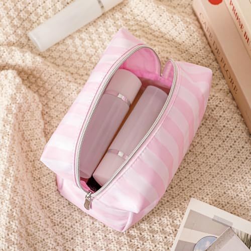 RSRSLEII Waterproof Striped Travel Makeup Bag(03 Simple) - color: 03 Simple