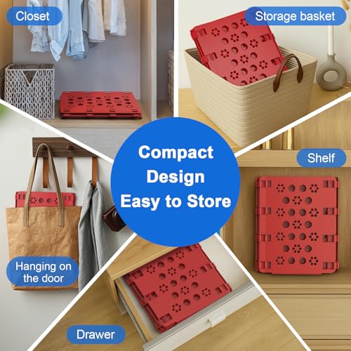 BoxLegend V3 Shirt Folding Board t Shirt Laundry Folder for Clothes Red - color: Red