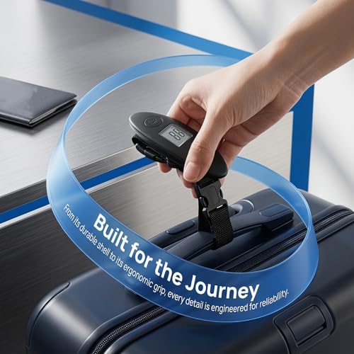 Portable Digital Luggage Scale 40kgx100g Handheld Suitcase Weight Scale Travel Scale Hanging Baggage Weigher for Travel
