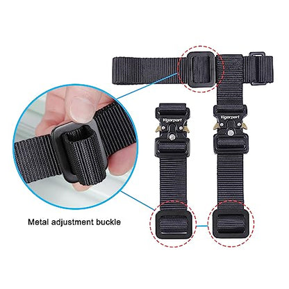 Vigorport Luggage Connector Straps for Suitcase, Add A Bag Suitcase Belt - size: Normal-Metal Buckle