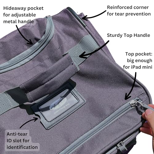 Olympia U.S.A. 29 inch Jumbo Size 8 Pockets Wheeled Rolling Duffel Bag Water Resistant Luggage Lightweight Travel Suitcase with Retractable Handle - color: Royal Blue, size: 29 inch