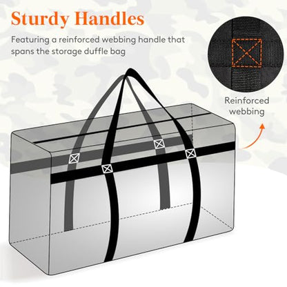 Lifewit 120L Extra Large Storage Duffle Bag for Travel, Camping, 1 Pack - size: 120L