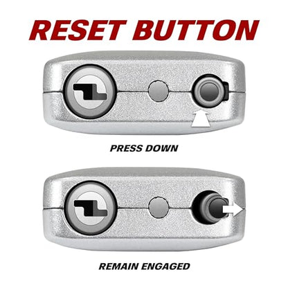 BV TSA Accepted Luggage Travel Lock, Set-Your-Own Combination Lock for School Gym Locker, Luggage Suitcase Baggage Locks, Filing Cabinets, Toolbox, Case (Silver, 2 Pack) - color: Silver