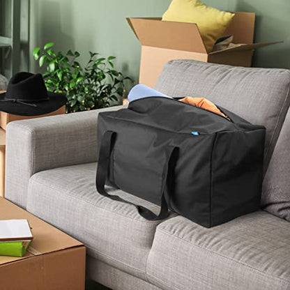 COOLBEBE 24x12x12 Inch Travel Duffle Bag, 53L Mid-Size Weekender, Black - size: 24” x 12” x 12”